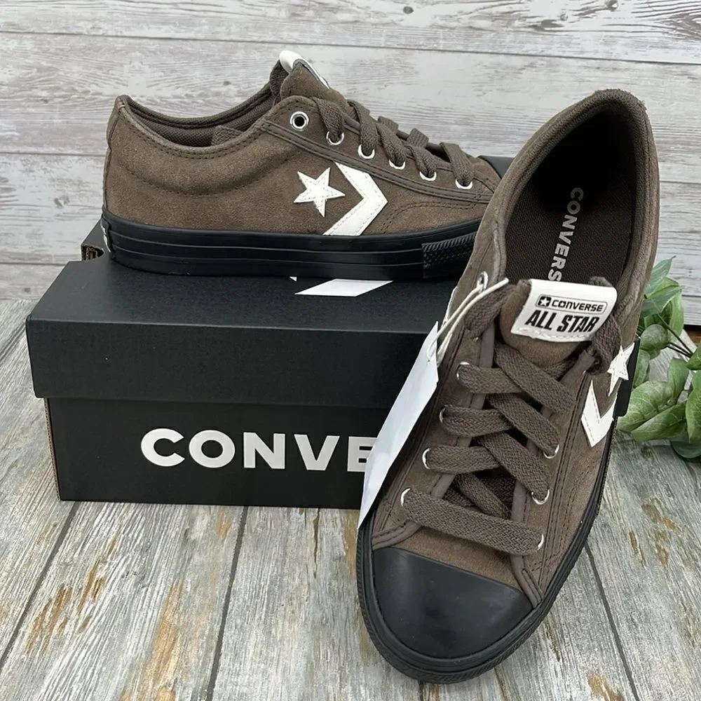 Big Kid Converse All Star Player 76 Suede Sneakers Shoes Size 5